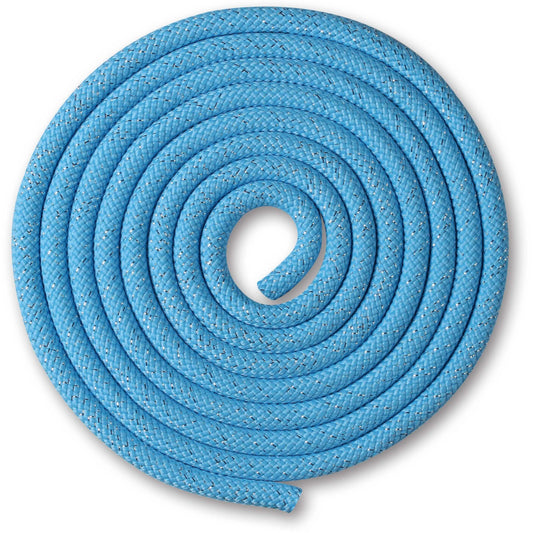 Corde Pour Gymnastique Rythmique Pondérée 150 g Avec Lurex INDIGO 2,5 m