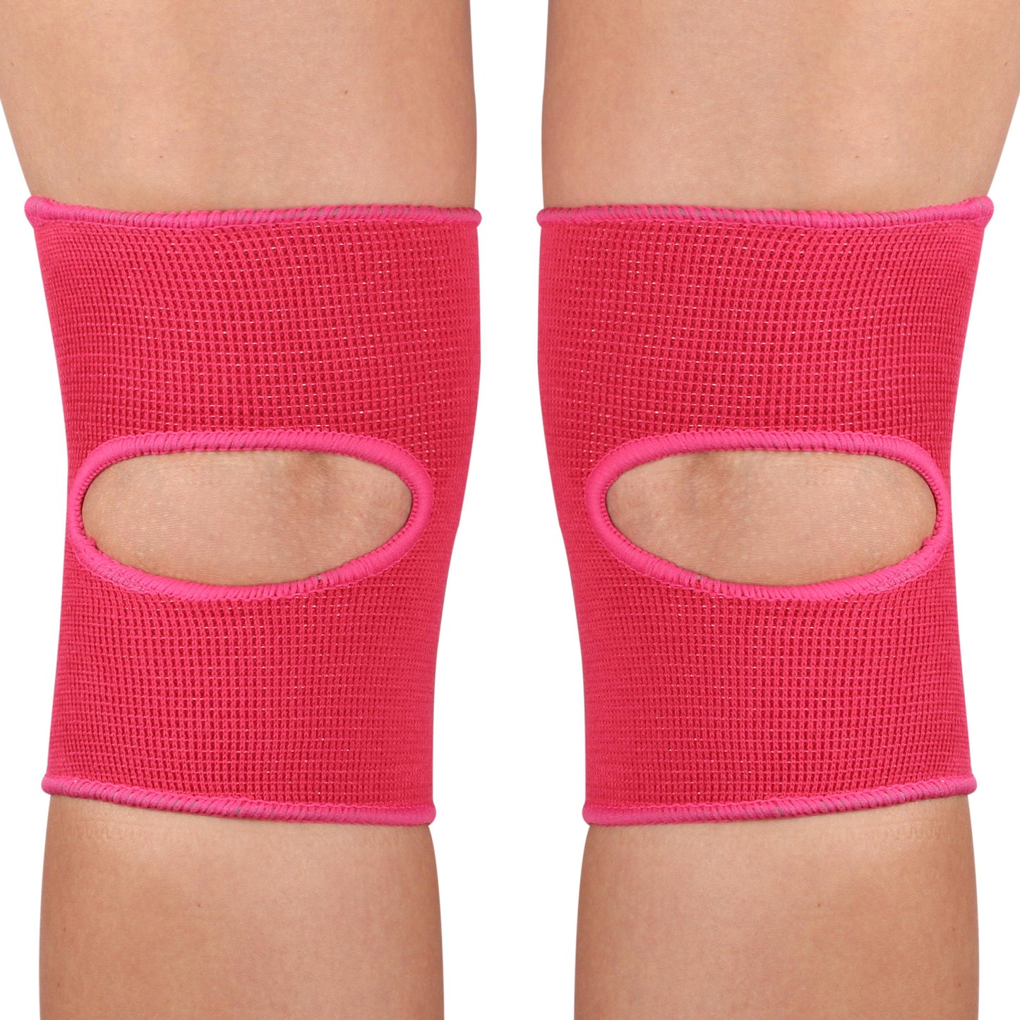 Elastic Knee Pads with Cushion for Children INDIGO