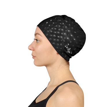 Gorro de Natación Tejido Engomado con Efecto 3D INDIGO