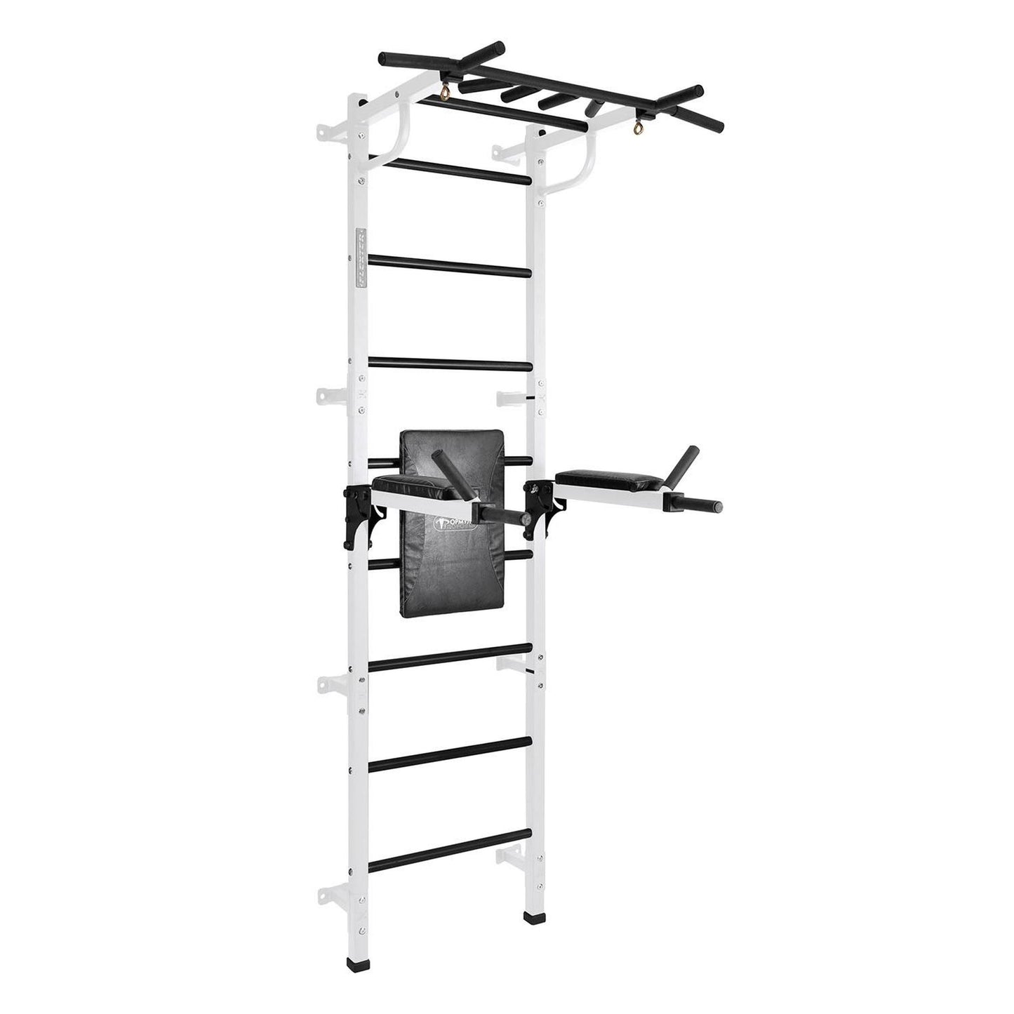 Gimnasio para Adultos de Pared con Espaldera, Barra de Dips Plegables hasta 250 kg GRAND 224*79*58 cm