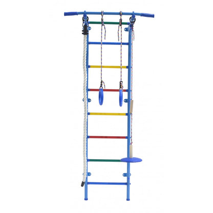Gymnase Enfant de Mur Espalier, Anneaux, Corde et Balançoire START MINI 180*60*47 cm.