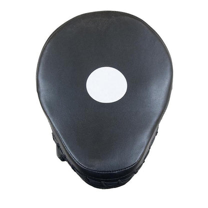 Boxing Mitts Curved PU (Pair) Indigo Black-Red 26*20*9 cm