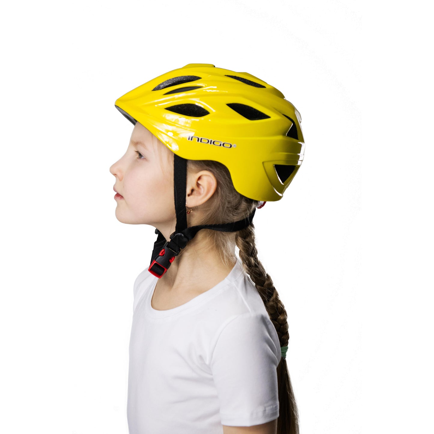 Casco de Bicicleta Infantil con Ventilación INDIGO 51-55 cm