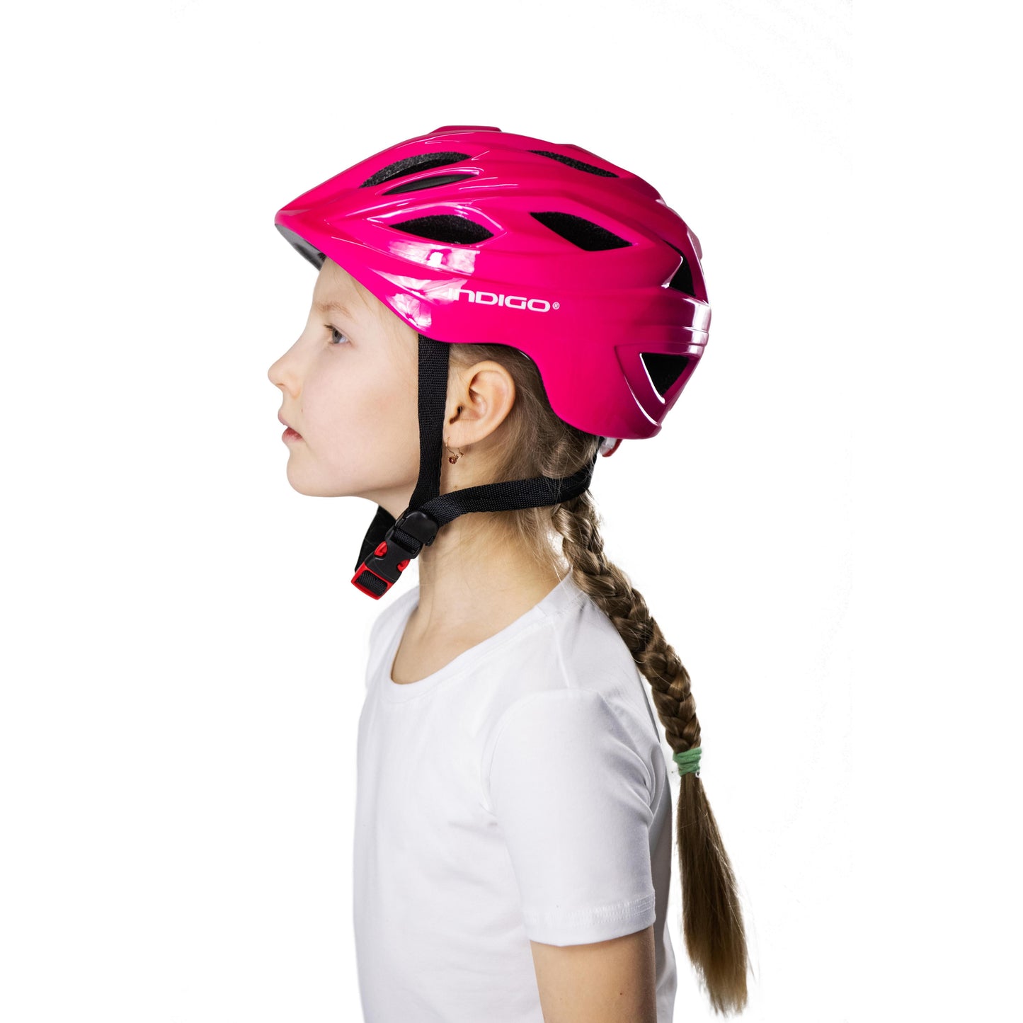 Casco de Bicicleta Infantil con Ventilación INDIGO 51-55 cm