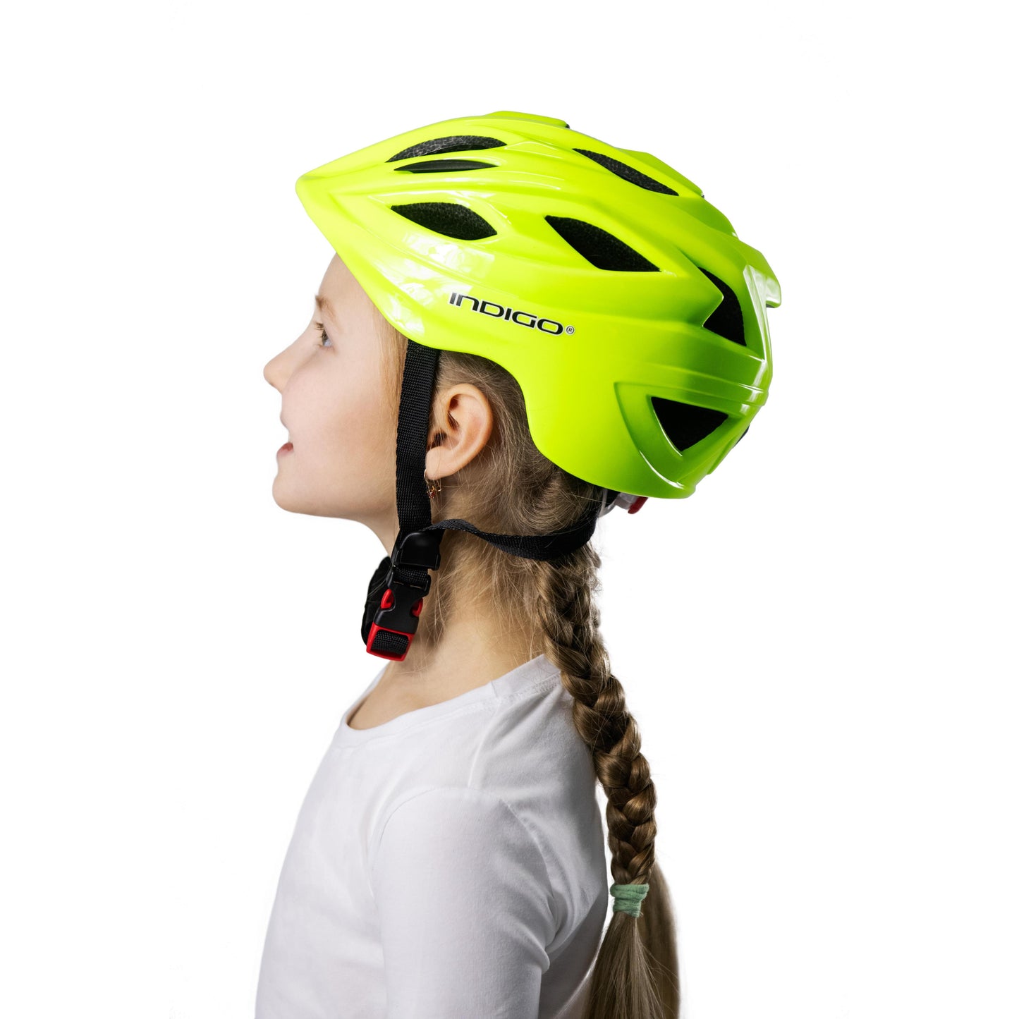 Casco de Bicicleta Infantil con Ventilación INDIGO 51-55 cm