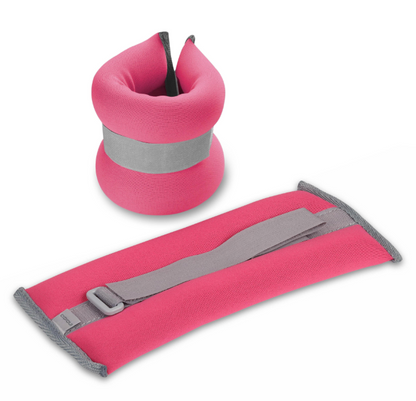 Halteres Pesos de Tornozelo e Pulso em Neoprene INDIGO 2*0,4 kg