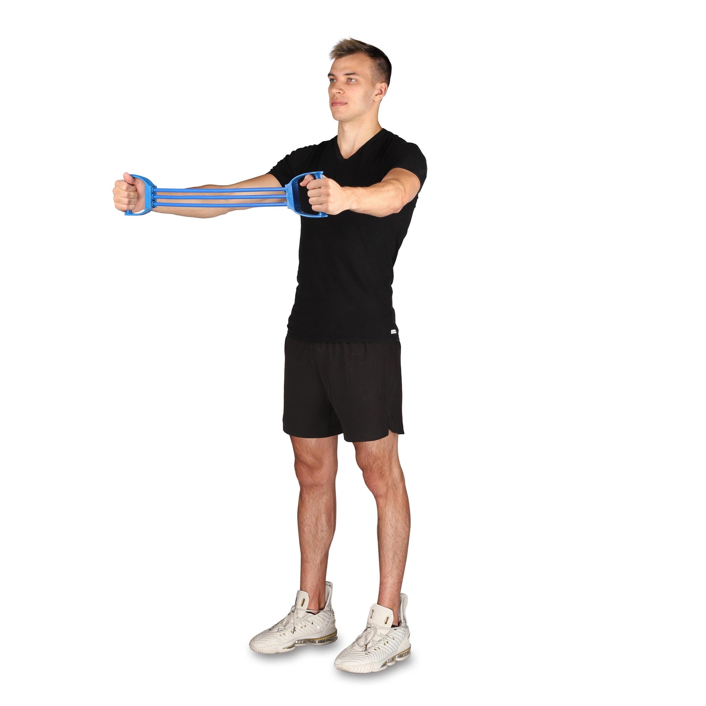 Expansor de Pecho y Hombros con 3 Bandas LATEX INDIGO