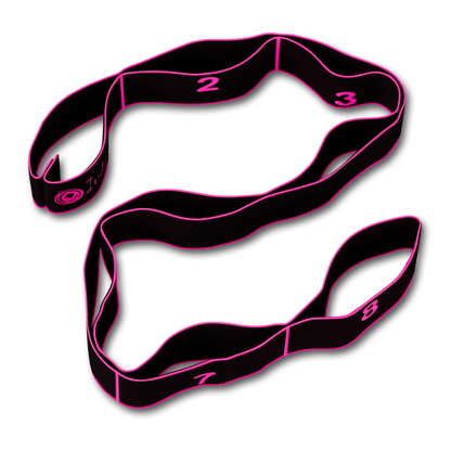 Bande Élastique Fermée 8 Poignées Indigo 90*4 cm