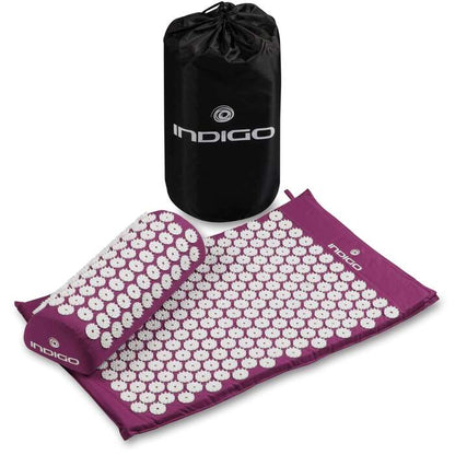 Tapete de massagem e travesseiro INDIGO 67 * 42 * 2,5 cm, 38 * 15 * 10