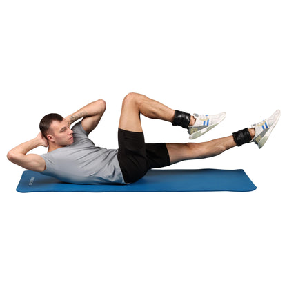 Halteres Pesos de Couro Artificial PRO INDIGO Preto