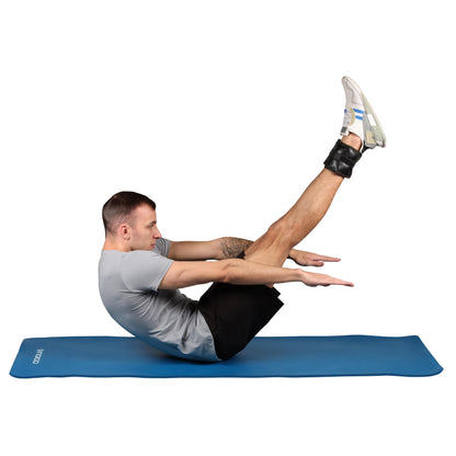 Halteres Pesos de Couro Artificial PRO INDIGO Preto