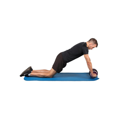 Rueda Abdominal con Mecanismo de Retorno y Colchoneta INDIGO 16*16 cm