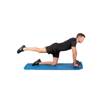 Rueda Abdominal con Mecanismo de Retorno y Colchoneta INDIGO 16*16 cm