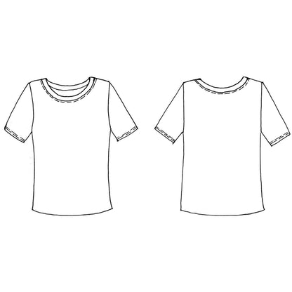 Gymnastics T-Shirt Short Sleeve INDIGO Black