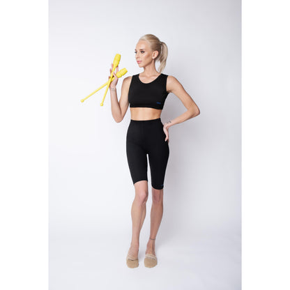 Mazas Engazables de TPE HAYA INDIGO 36 cm se traduit en français par : Massues Enclenchables TPE Indigo Haya 36 cm.