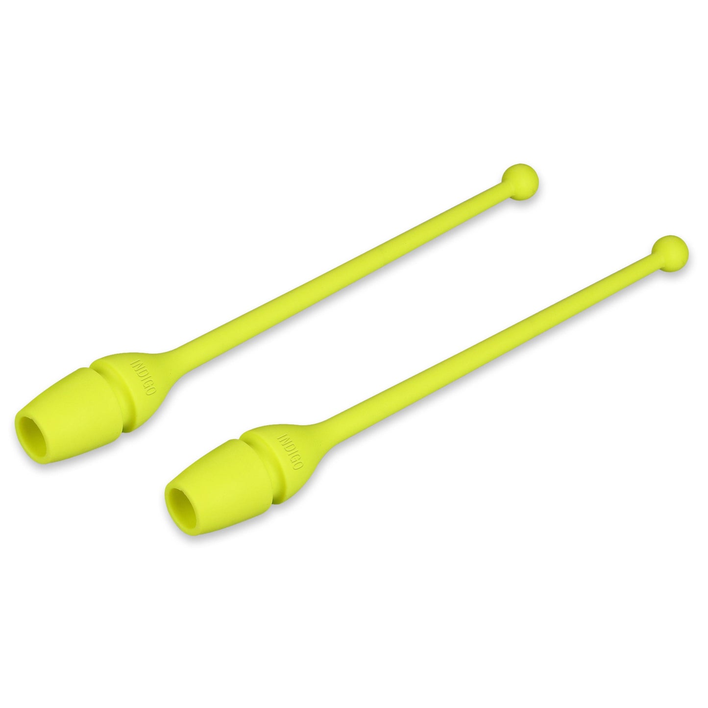 Mazas Engazables de TPE HAYA INDIGO 36 cm se traduit en français par : Massues Enclenchables TPE Indigo Haya 36 cm.