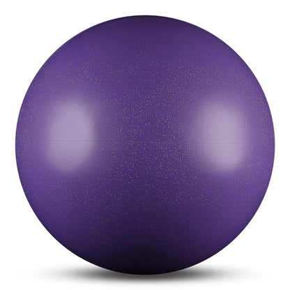 Pelota Silicona Metalizada + Glitter 300 g INDIGO 15 cm