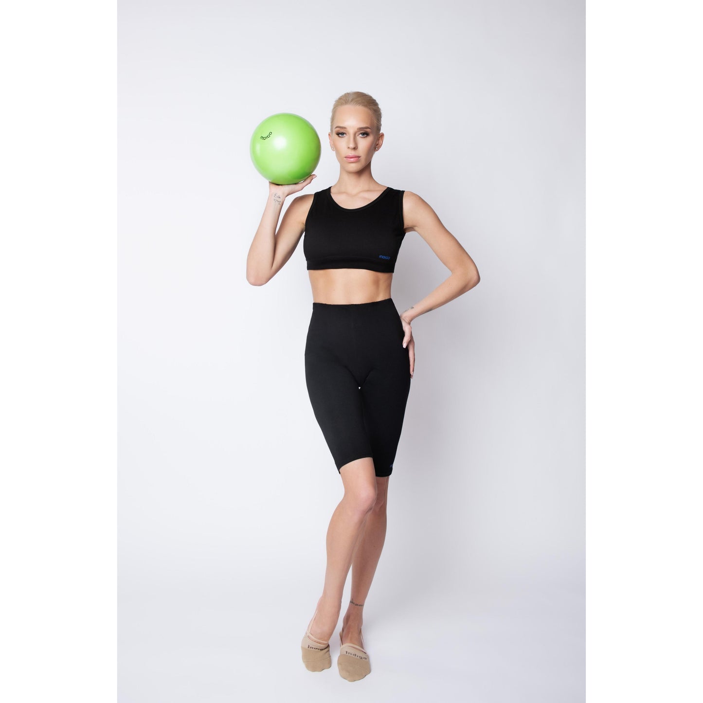 Balle PVC Métallisée INDIGO 17 cm 350 g