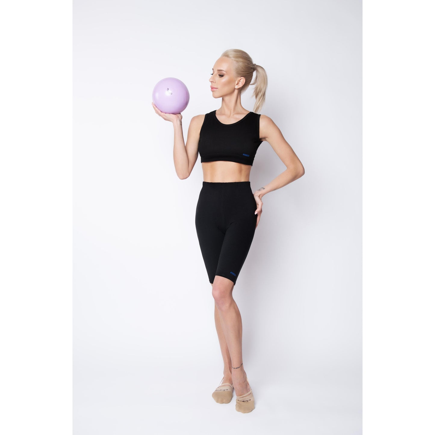 Balle PVC Métallisée INDIGO 17 cm 350 g