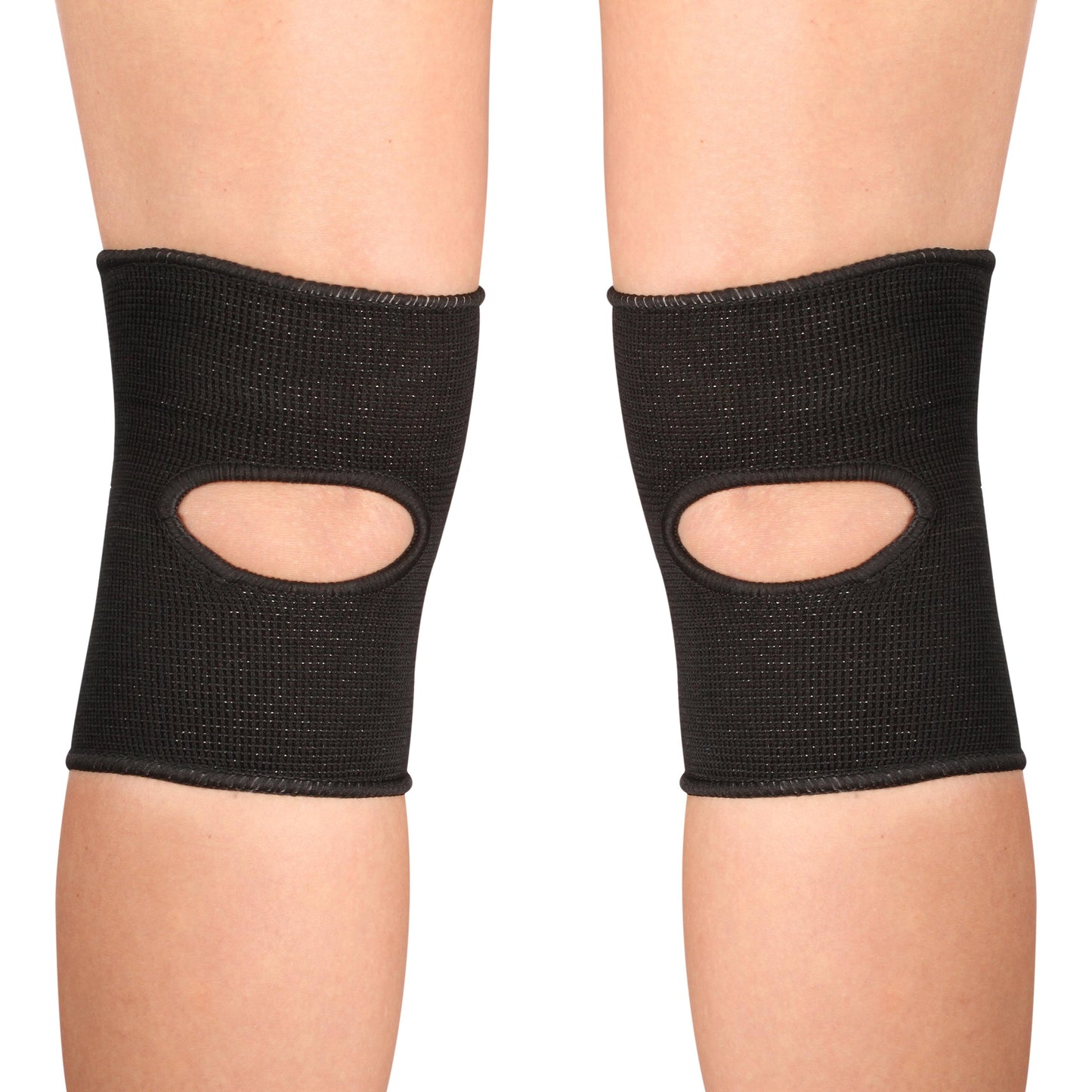 Elastic Knee Pads with Cushion for Children INDIGO