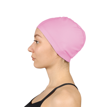 Swimming Cap Rubberized Fabric with PU INDIGO
