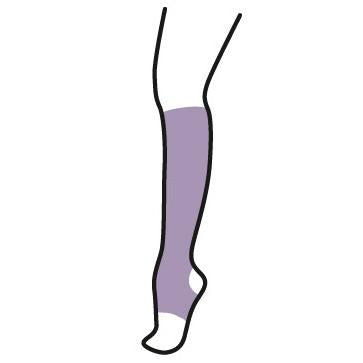 Meias de Aquecimento de Meio Pé SOLO