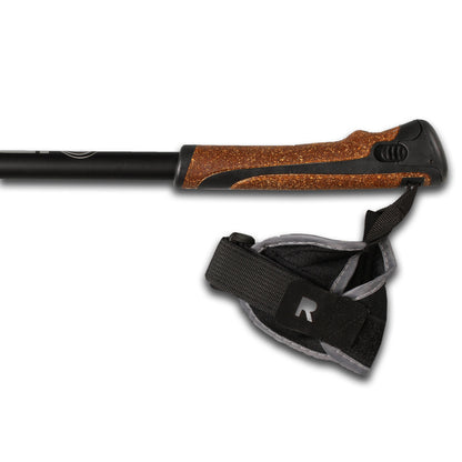 Bâtons Trekking- Randonnée Télescopiques INDIGO Noir 85-135 cm