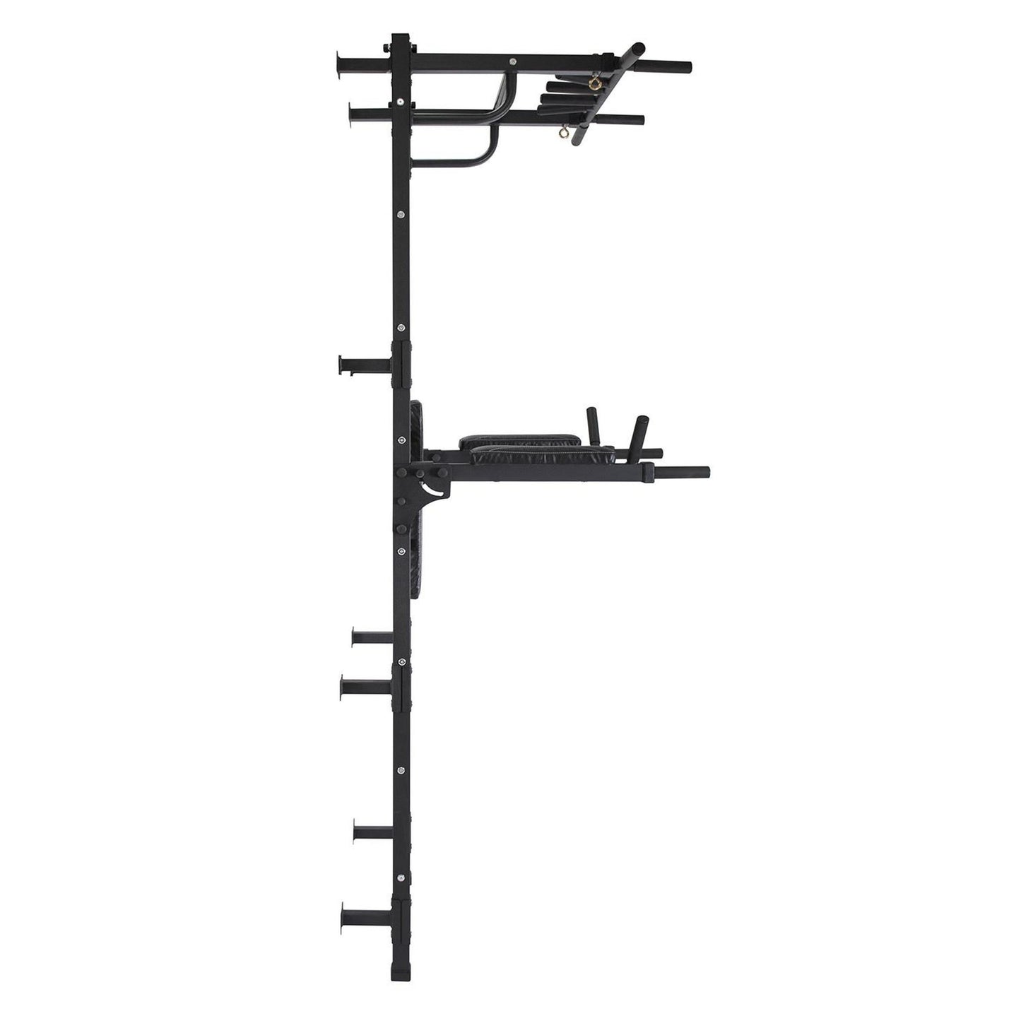 Gimnasio para Adultos de Pared con Espaldera, Barra de Dips Plegables hasta 250 kg GRAND 224*79*58 cm