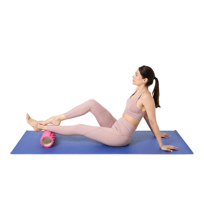 Rolo de Espuma Faom Roller Para Massagem Muscular, Yoga e Fitness INDIGO 33*14 cm