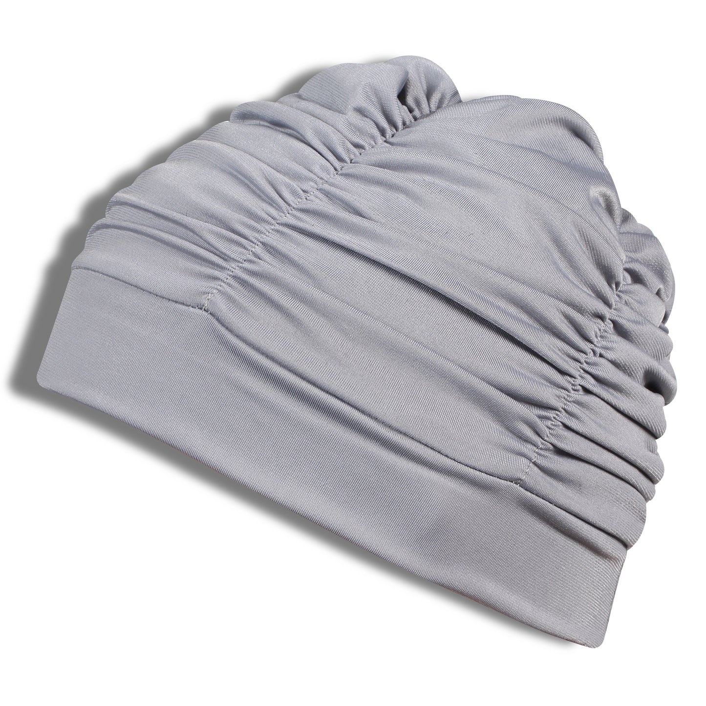 Swimming Cap with Pleats Lycra SM Indigo