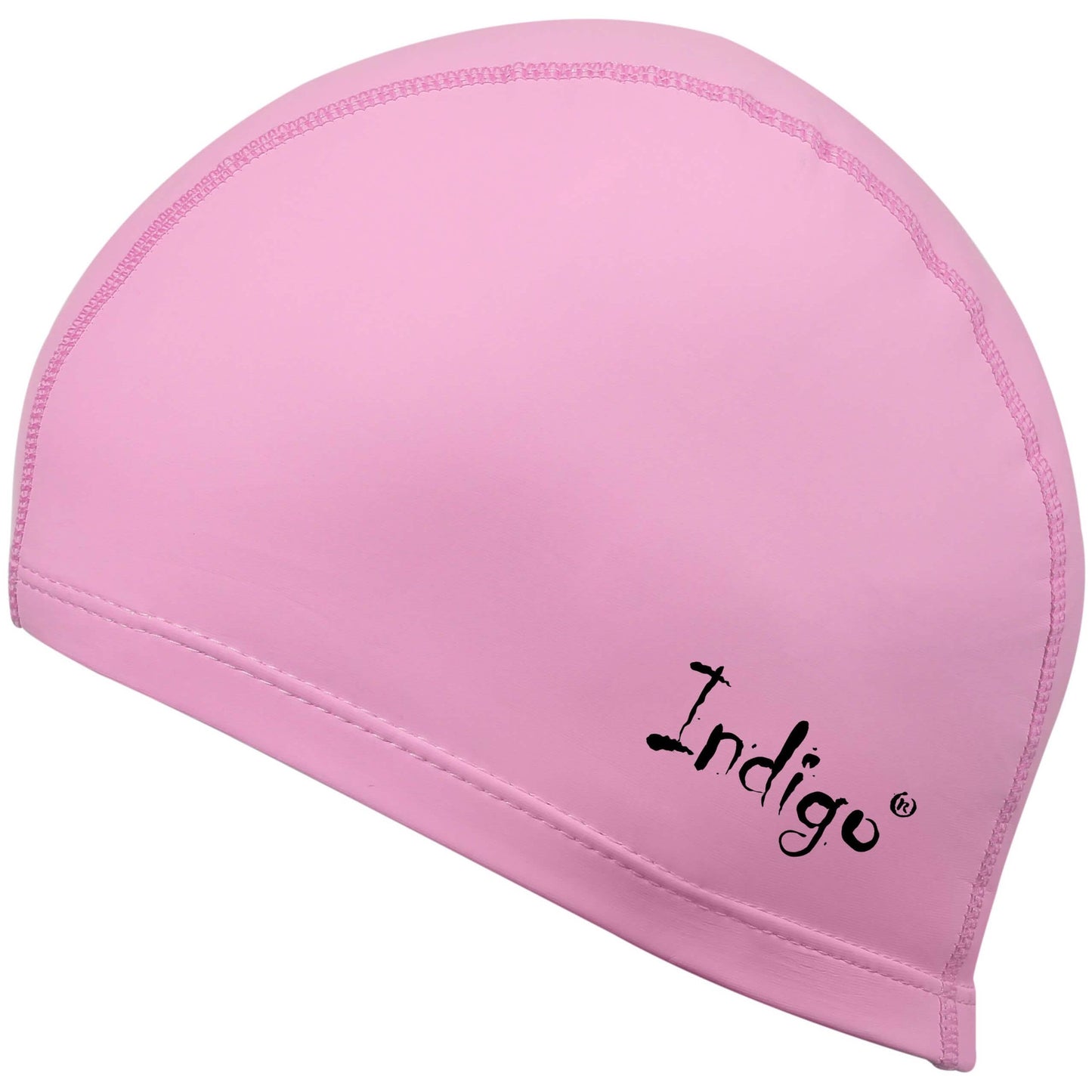 Swimming Cap Rubberized Fabric with PU INDIGO