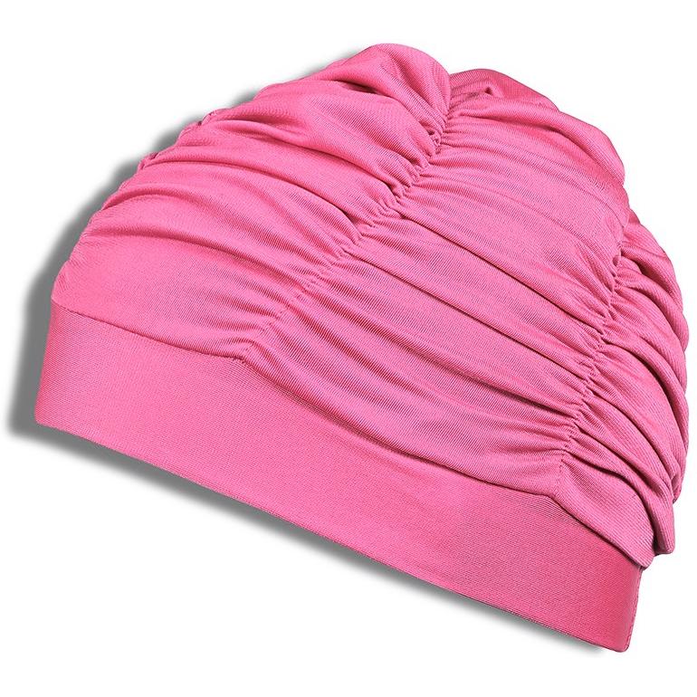 Swimming Cap with Pleats Lycra SM Indigo